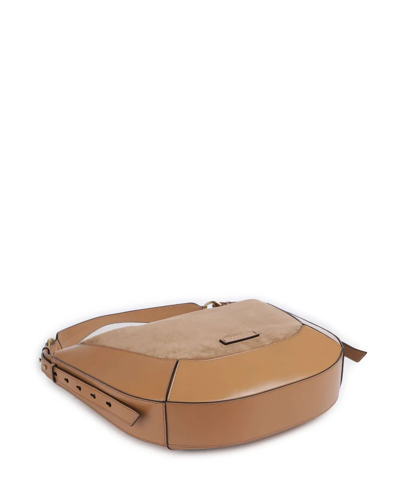 The Bridge Fedora Sac porté épaule marzipan