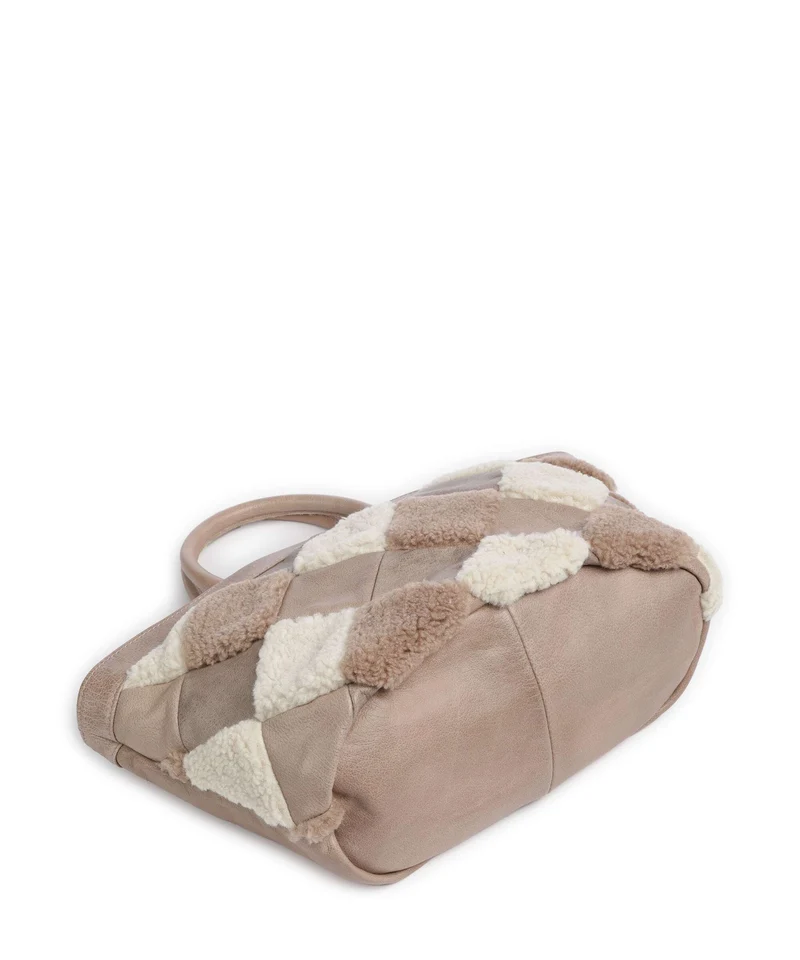 FredsBruder Check My Bag Sac à main taupe teddy mix
