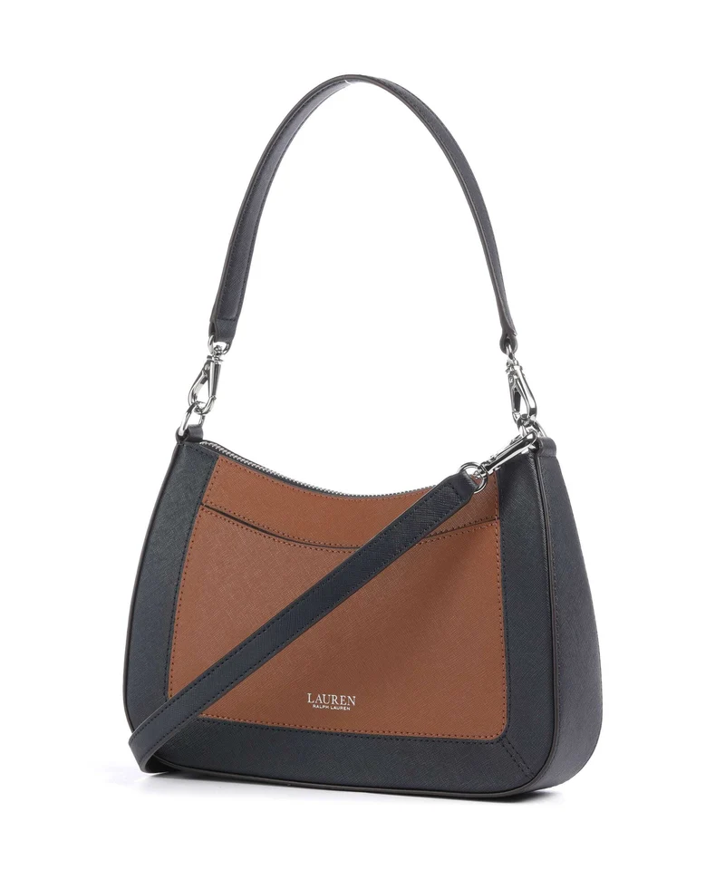 Lauren Ralph Lauren Danni 26 Sac porté épaule lauren tan/lauren navy