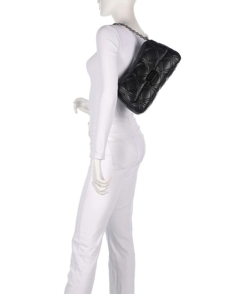 Emporio Armani Cassandra Sac porté épaule nero