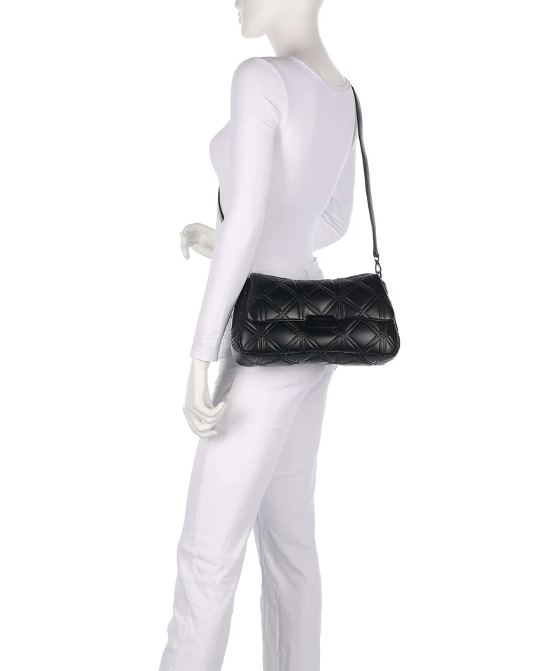 Emporio Armani Cassandra Sac porté épaule nero