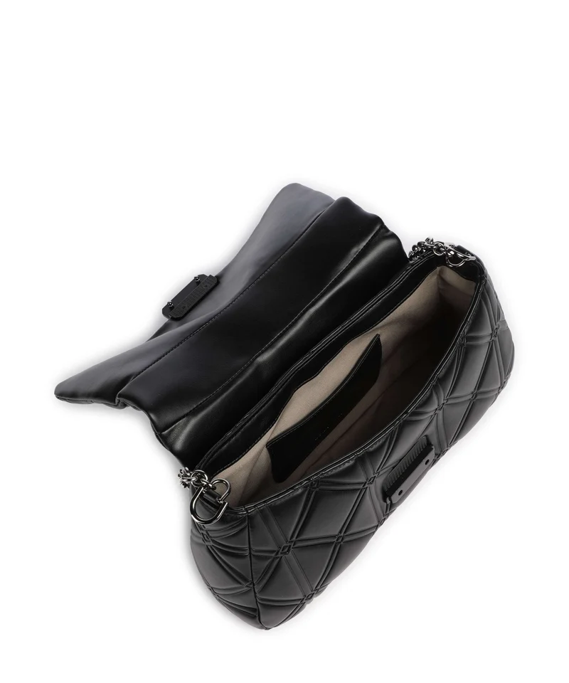 Emporio Armani Cassandra Sac porté épaule nero