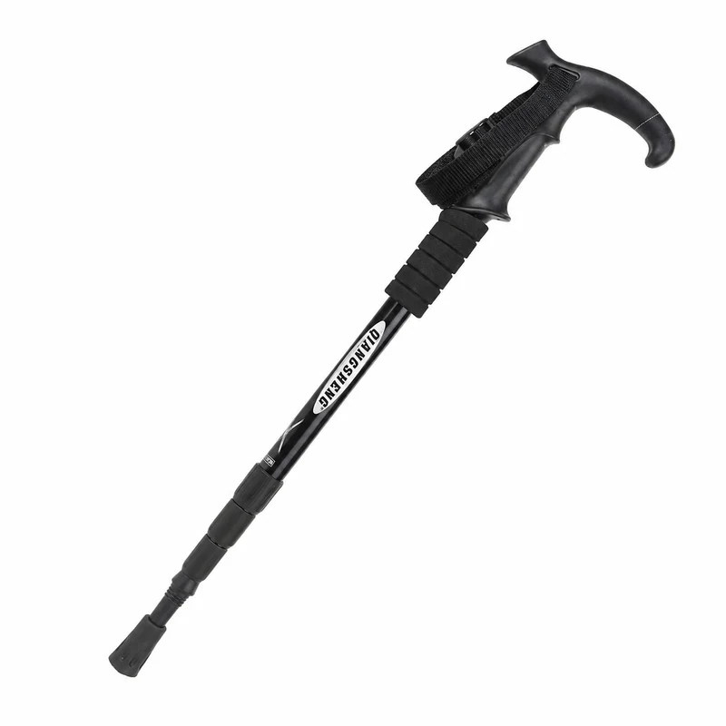 Bâton de randonnée télescopique pliable