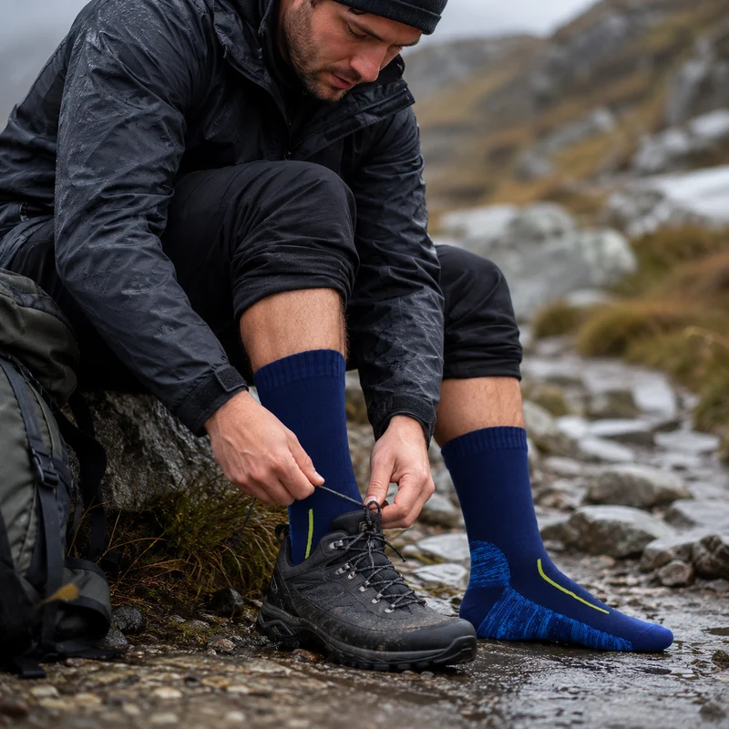 Chaussettes imperméables randonnée respirantes