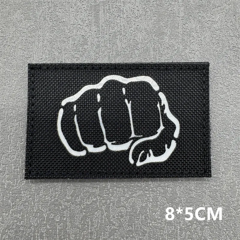 Patch velcro motif original pour équipement randonnée
