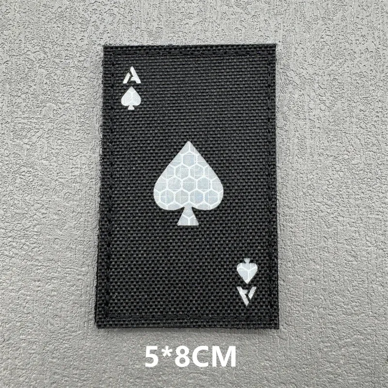 Patch velcro motif original pour équipement randonnée