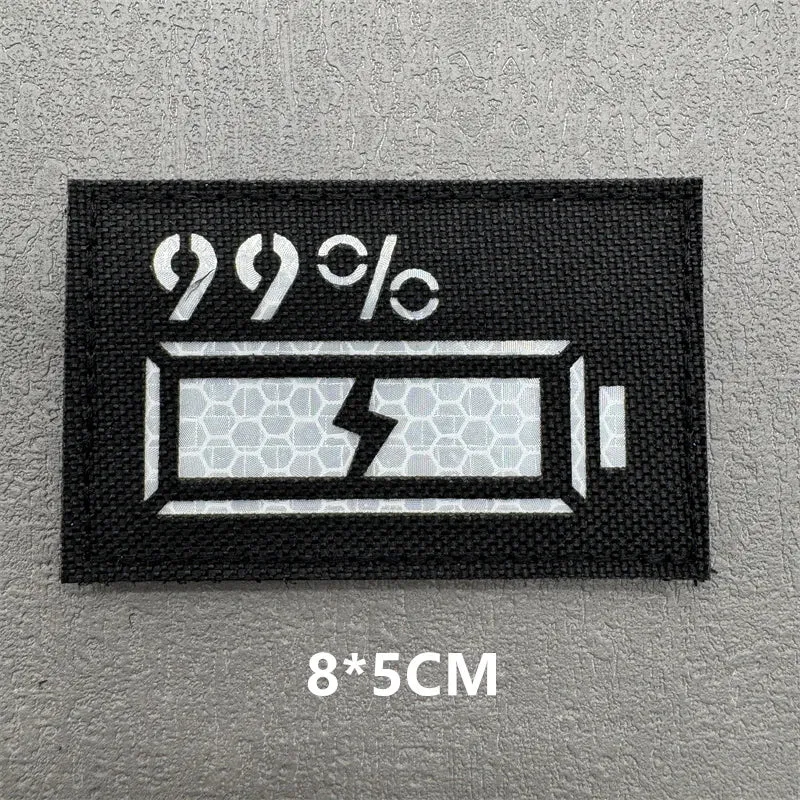 Patch velcro motif original pour équipement randonnée
