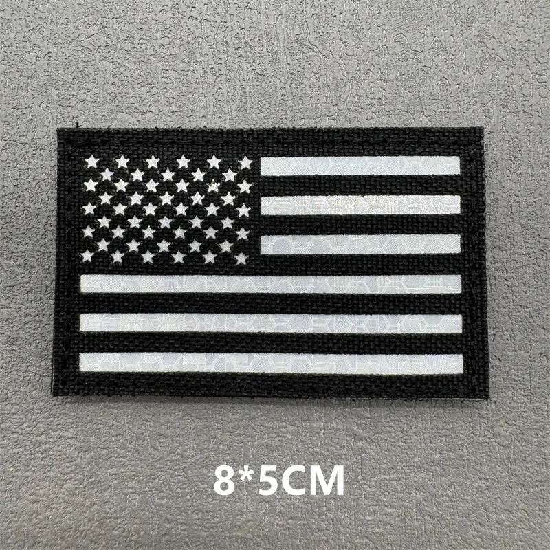 Patch velcro motif original pour équipement randonnée