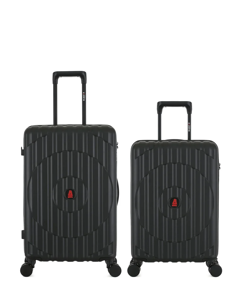 Lot de 2 Valises Rigides Taille Moyenne et Cabine ODEON