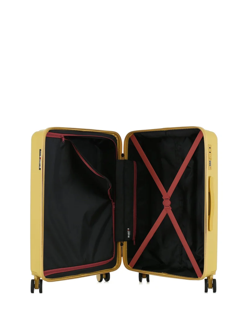 Lot de 2 Valises Rigides Taille Moyenne et Cabine ODEON