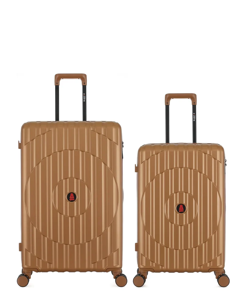 Lot de 2 Valises Rigides Grand Format et Taille Moyenne ODEON