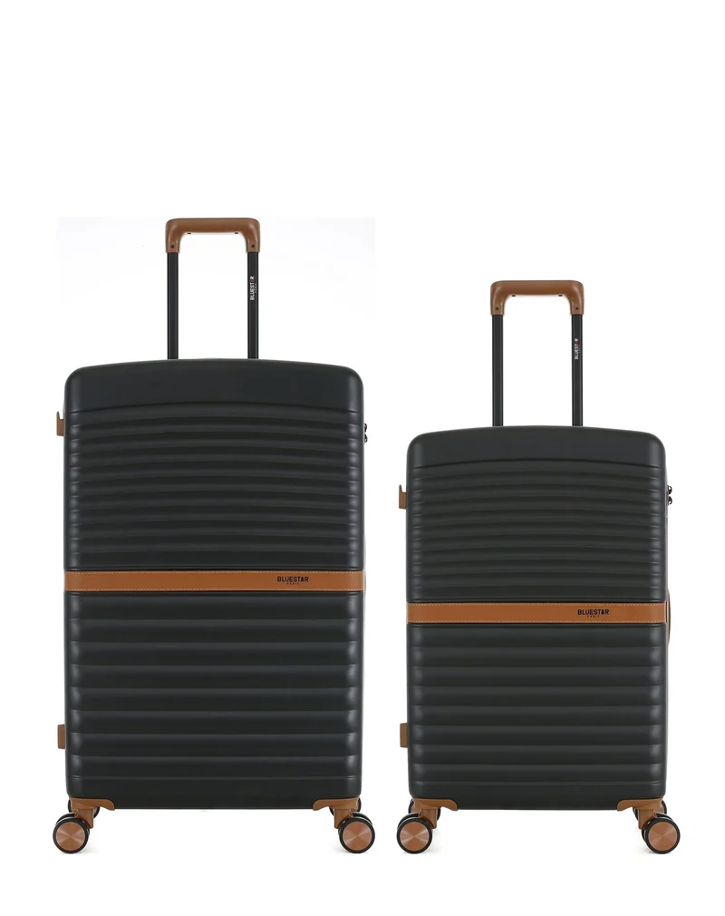 Lot de 2 Valises Rigides Grand Format et Week-end BELAIR