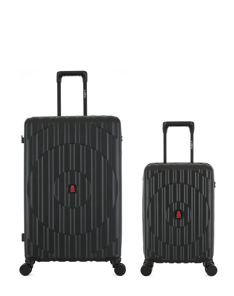 Lot de 2 Valises Rigides Grand Format et Cabine XS ODEON