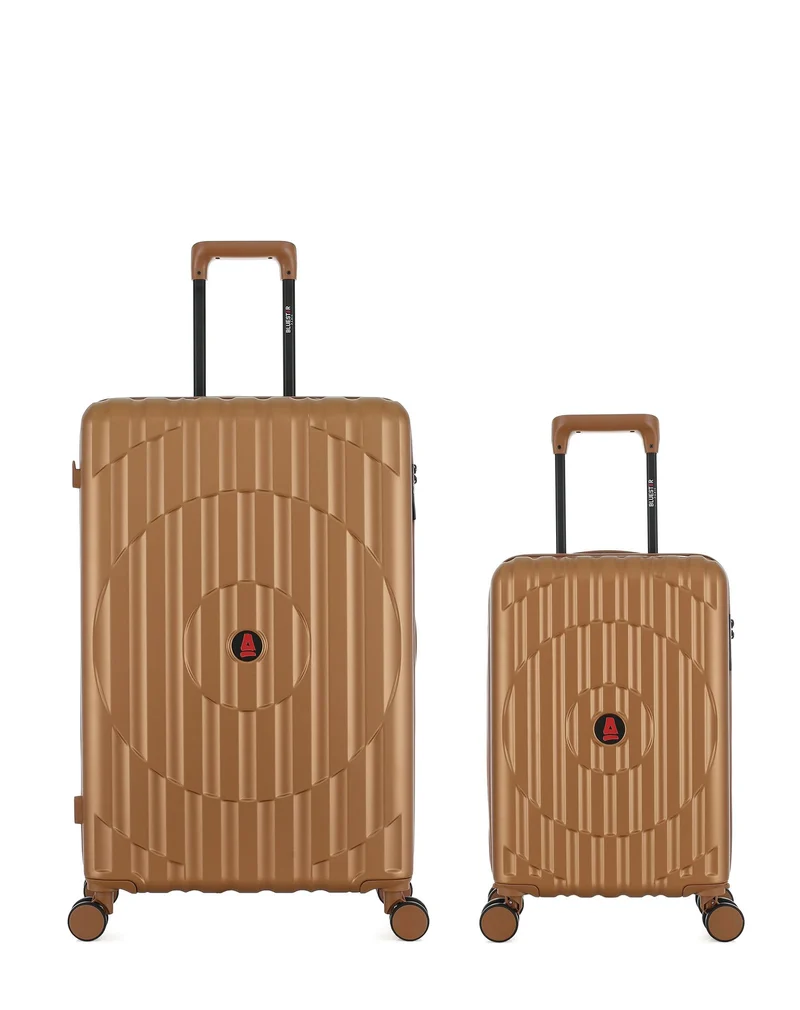 Lot de 2 Valises Rigides Grand Format et Cabine XS ODEON