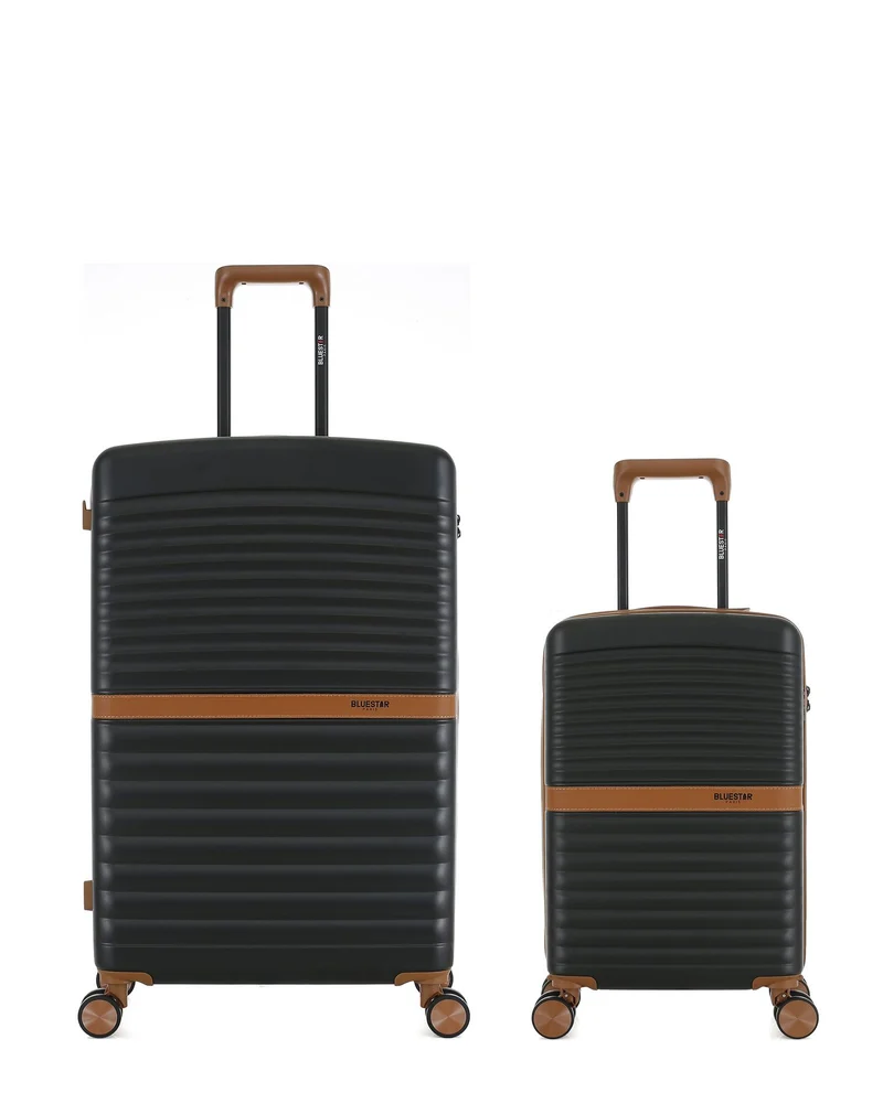 Lot de 2 Valises Rigides Grand Format et Cabine XS BELAIR