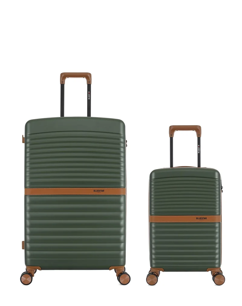 Lot de 2 Valises Rigides Grand Format et Cabine XS BELAIR