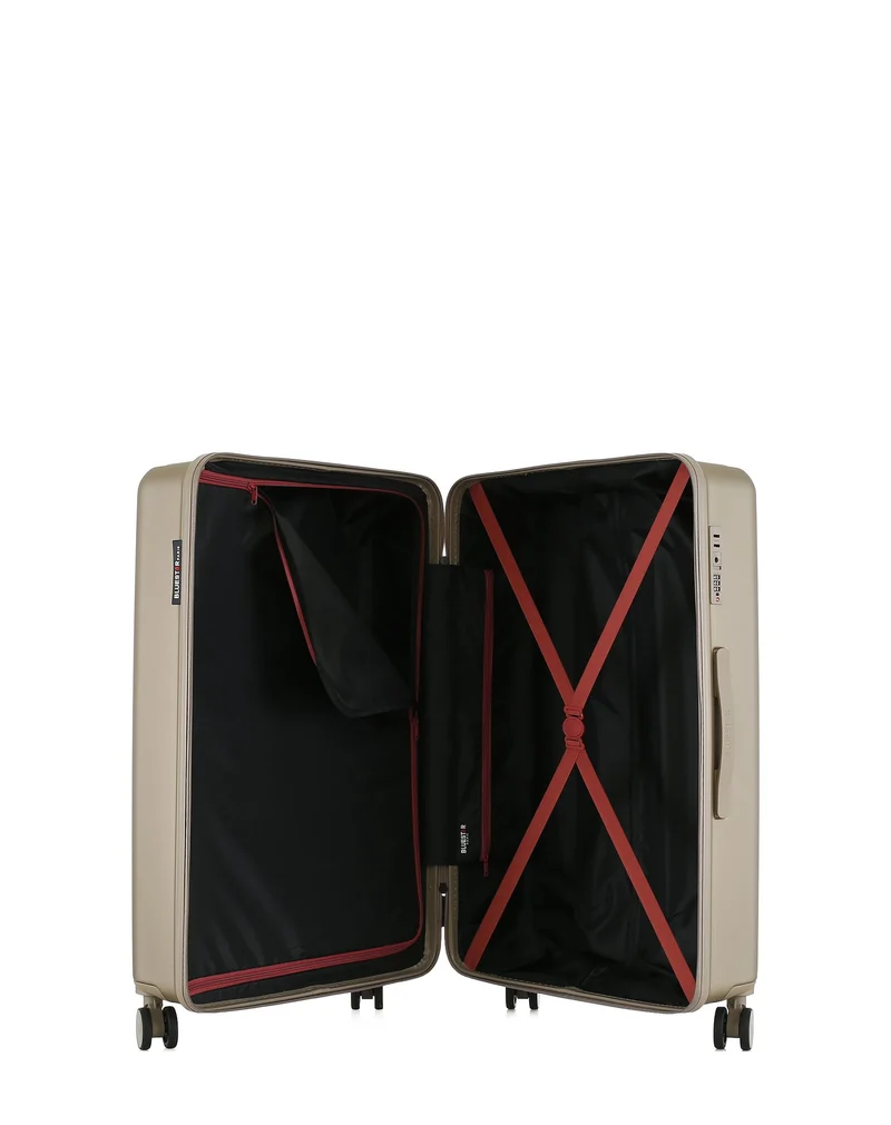 Lot de 2 Valises Rigides Grand Format et Cabine ODEON