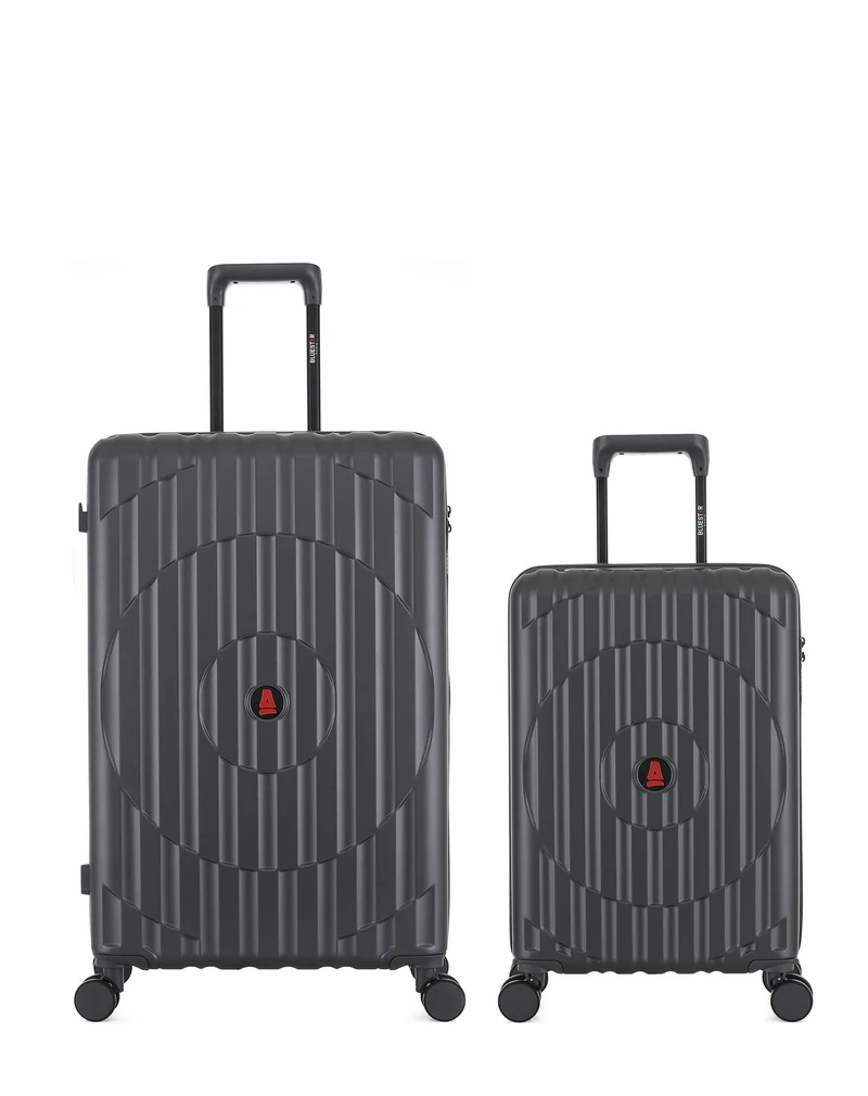 Lot de 2 Valises Rigides Grand Format et Cabine ODEON
