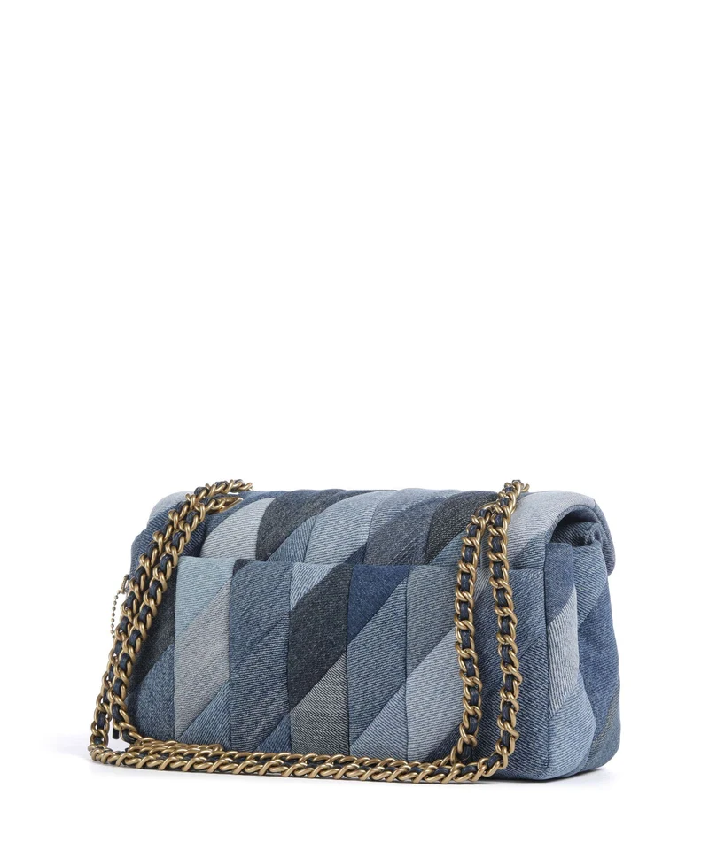 Coach Tabby Patchwork 26 Sac porté épaule denim/multicolour
