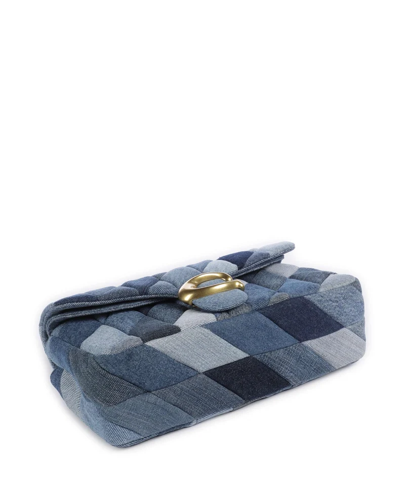 Coach Tabby Patchwork 26 Sac porté épaule denim/multicolour