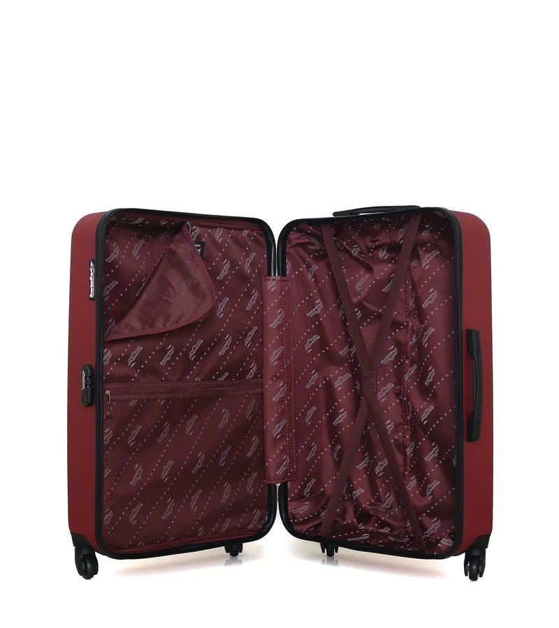 Lot de 2 - Valise grand format et valise weekend CHELSEA