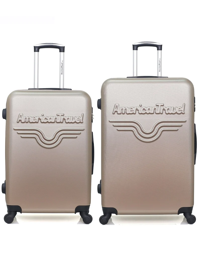 Lot de 2 - Valise grand format et valise weekend CHELSEA