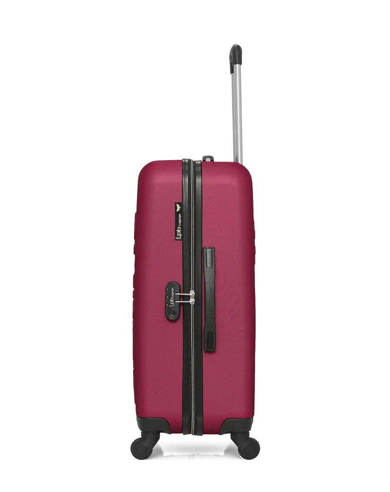 Lot de 3 Valise weekend, valise cabine et vanity ELEONOR