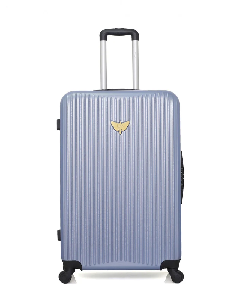 Lot de 4 valises rigides grand format, moyenne, cabine et cabine XXS AGATA