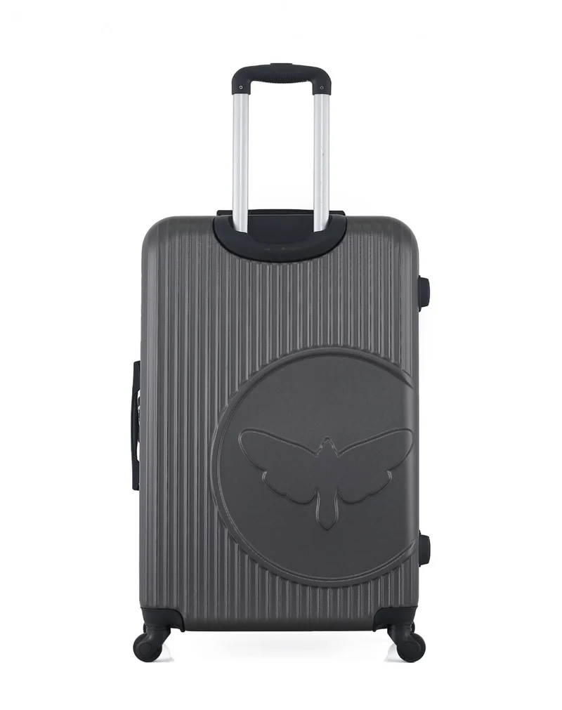 Lot de 4 valises rigides grand format, moyenne, cabine et cabine XXS AGATA