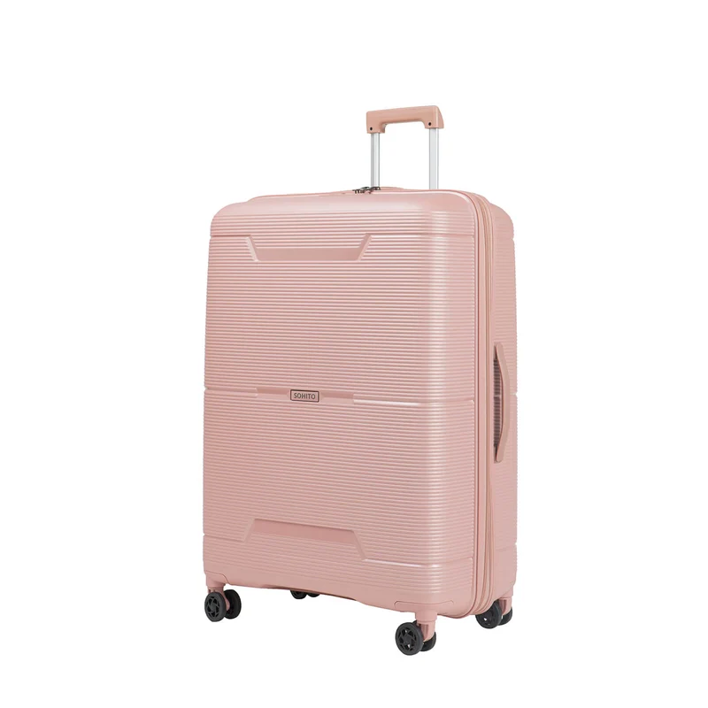 Valise HAREE Medium Pearly pink