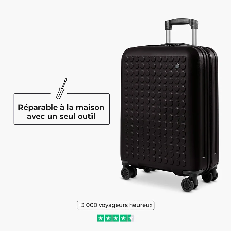 Valise Cabine 40 cm réparable à l'infini - Garantie 10 ans