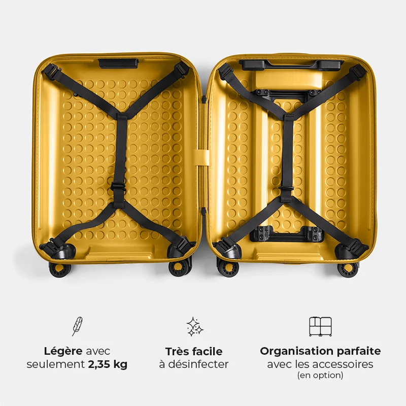 Valise Cabine 40 cm réparable à l'infini - Garantie 10 ans