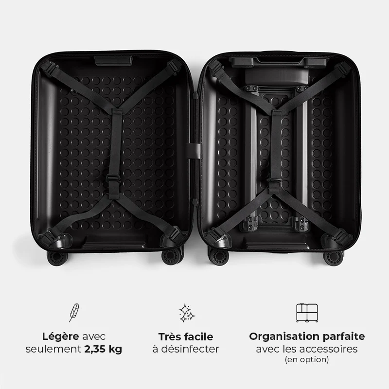 Valise Cabine 40 cm réparable à l'infini - Garantie 10 ans