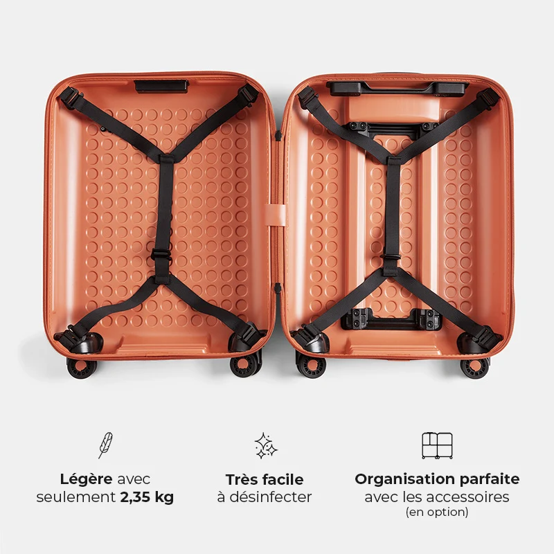 Valise Cabine 40 cm réparable à l'infini - Garantie 10 ans