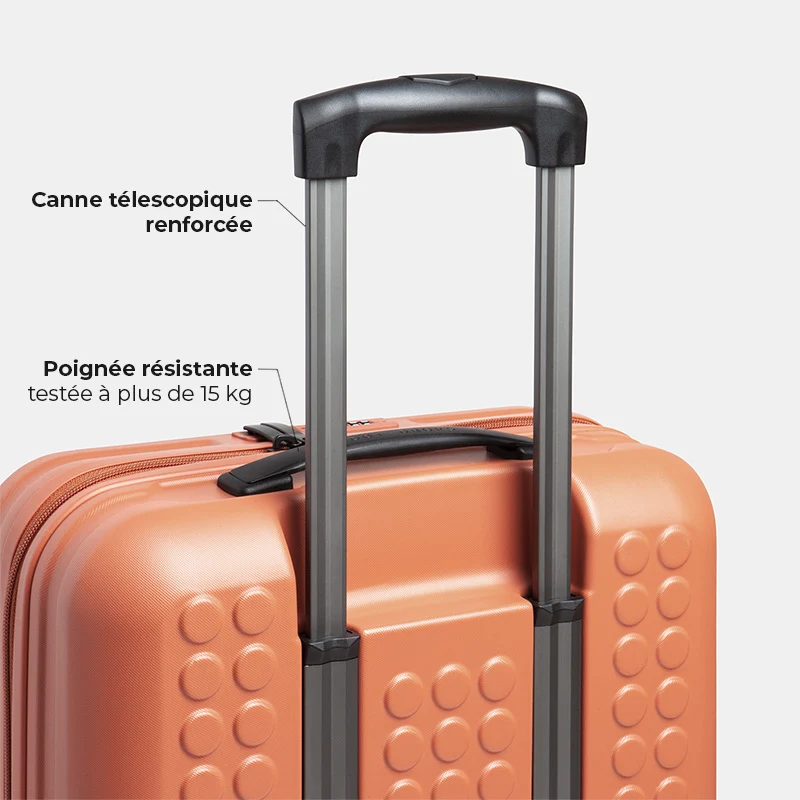 Valise Cabine 40 cm réparable à l'infini - Garantie 10 ans