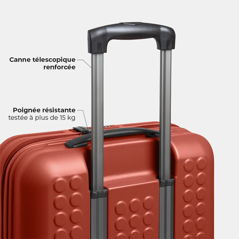 Valise Cabine 40 cm réparable à l'infini - Garantie 10 ans