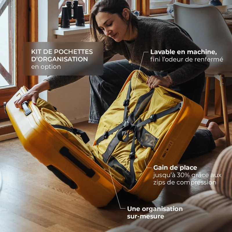 Valise Cabine 40 cm réparable à l'infini - Garantie 10 ans