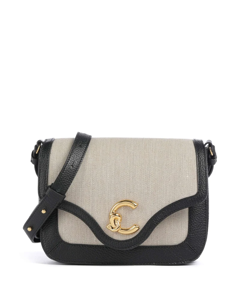 Coccinelle C-Me Sac bandoulière natural/noir