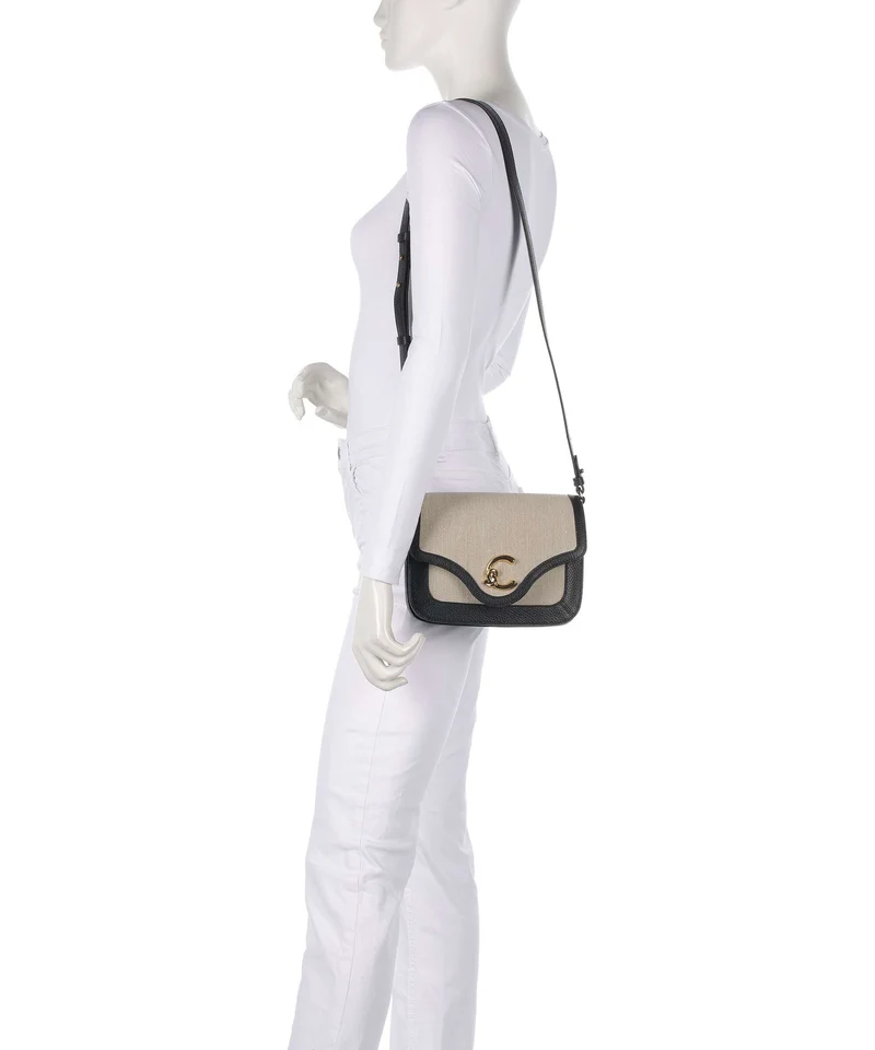 Coccinelle C-Me Sac bandoulière natural/noir
