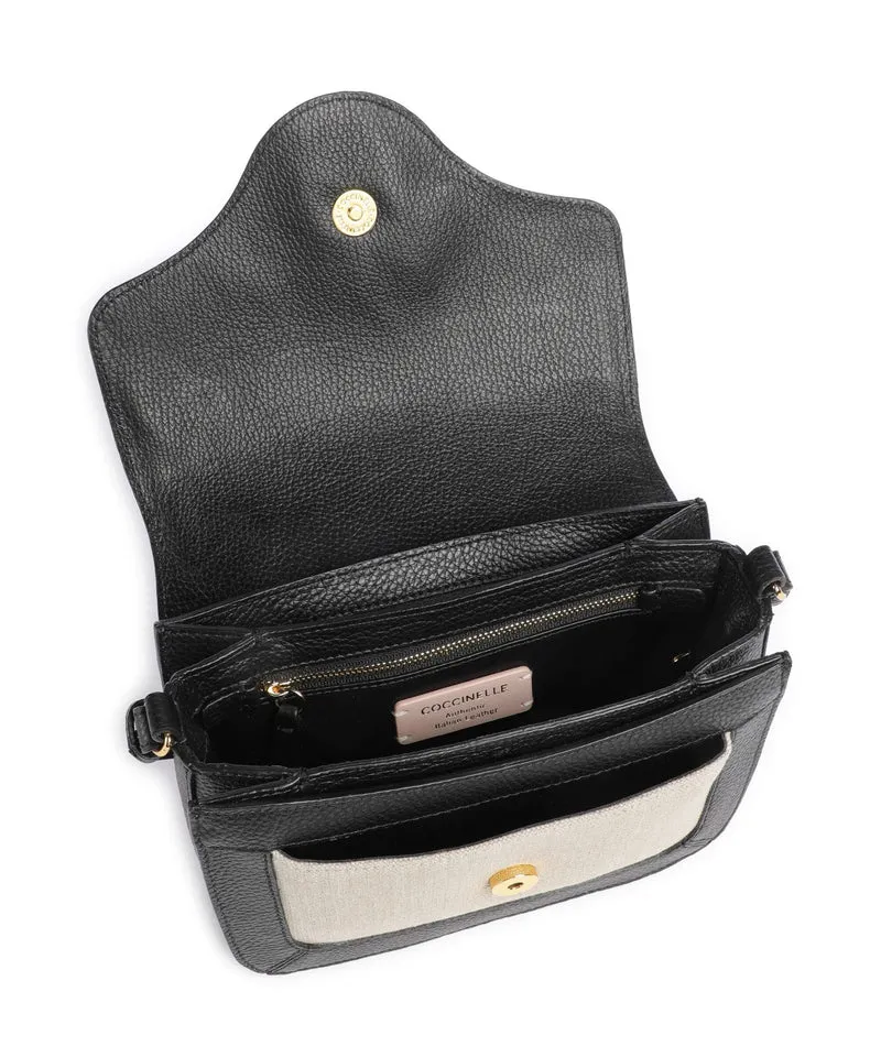 Coccinelle C-Me Sac bandoulière natural/noir