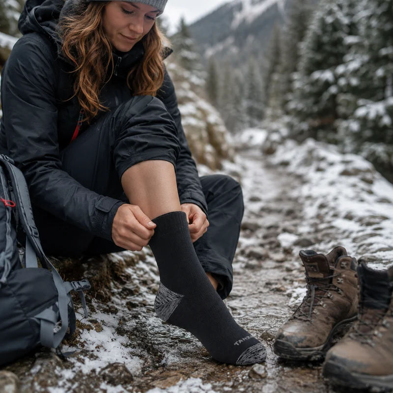 Chaussettes imperméables randonnée chaudes hiver