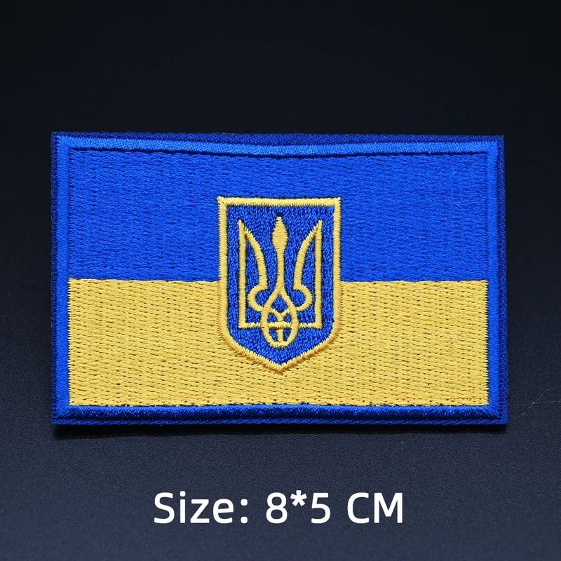 Patch drapeau sac randonnée brodé