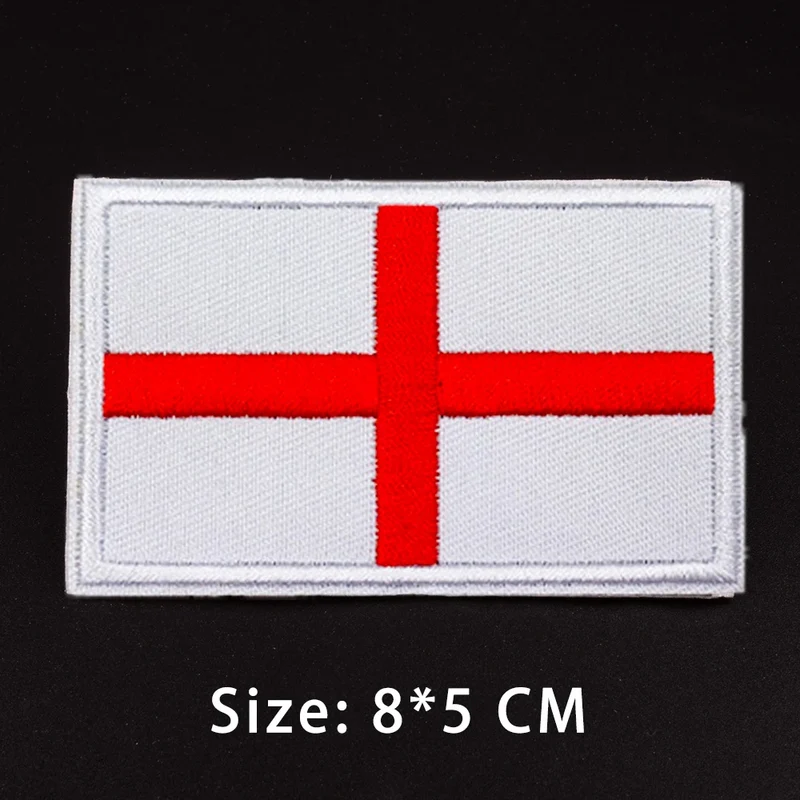 Patch drapeau sac randonnée brodé