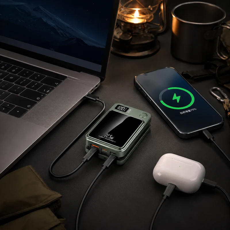 Batterie portable randonnée magnétique 10000mA