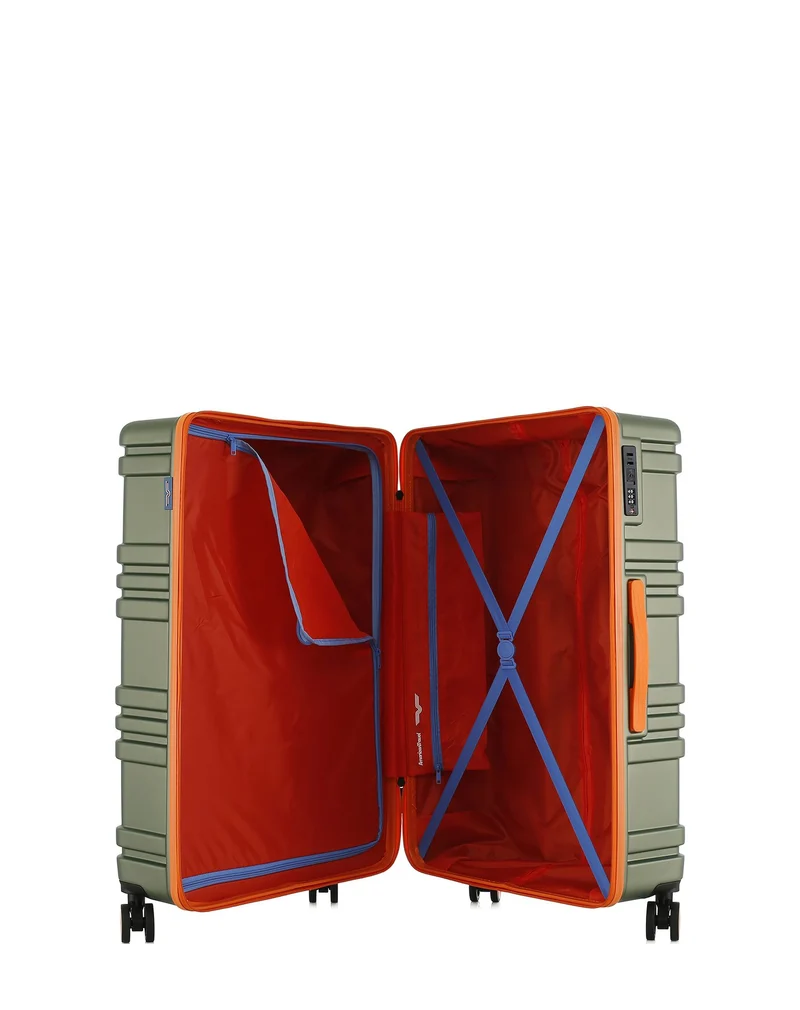 Lot de 4 Valises Rigides Grand Format, Taille Moyenne, Cabine et Cabine XS EVERGLADES