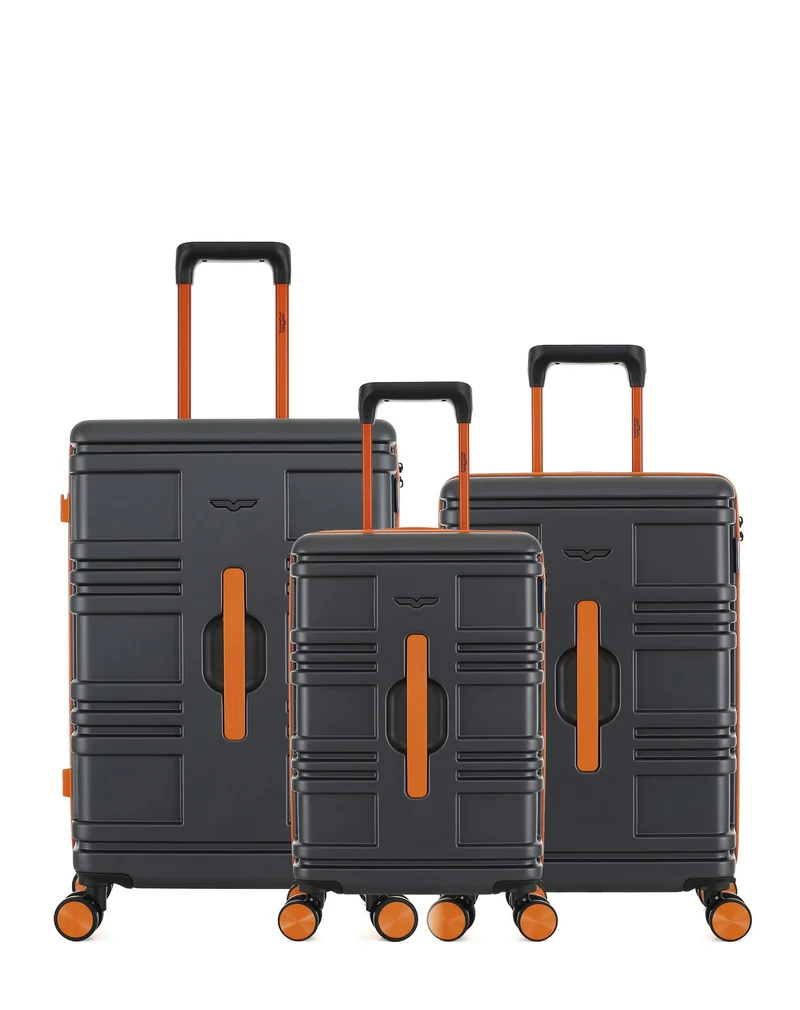 Lot de 3 Valises Rigides Taille Moyenne, Cabine et Cabine XS EVERGLADES