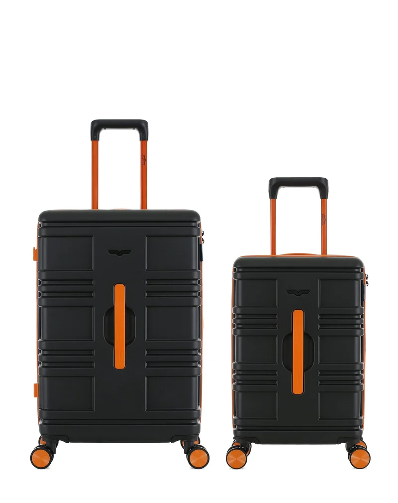 Lot de 2 Valises Rigides Taille Moyenne et Cabine XS EVERGLADES