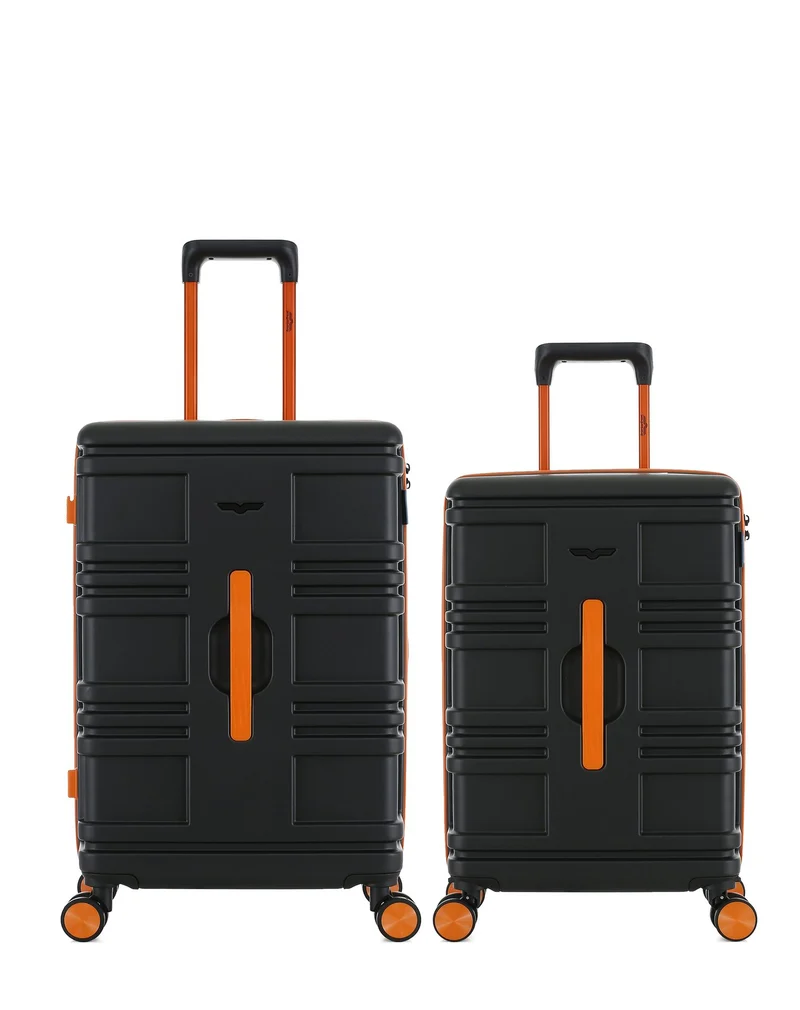 Lot de 2 Valises Rigides Taille Moyenne et Cabine EVERGLADES