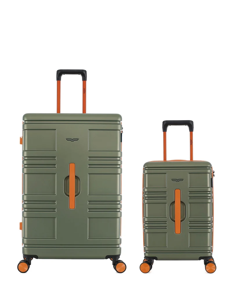 Lot de 2 Valises Rigides Grand Format et Cabine XS EVERGLADES