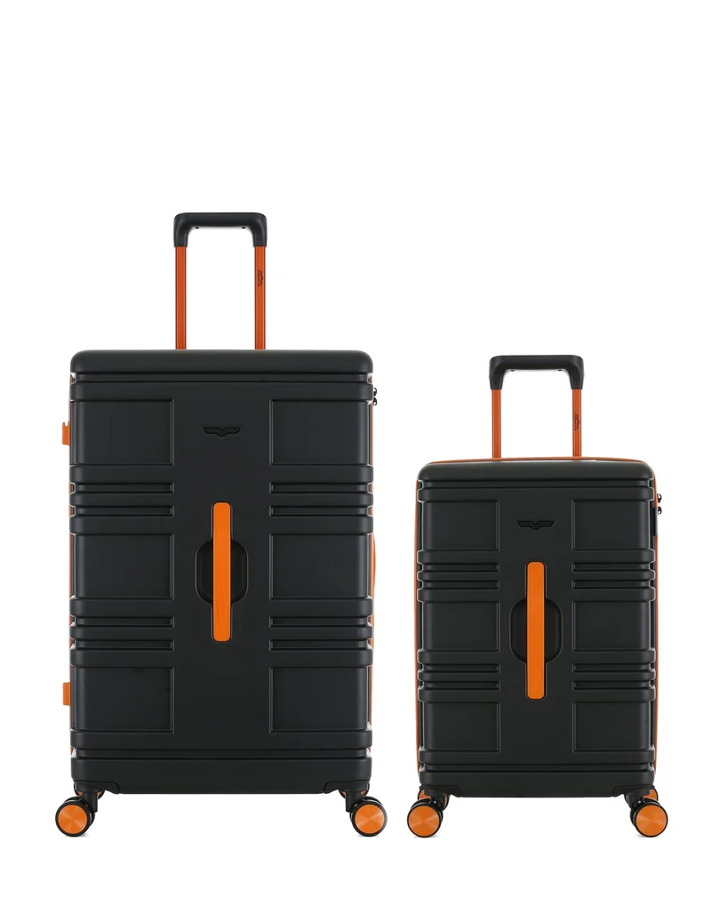 Lot de 2 Valises Rigides Grand Format et Cabine EVERGLADES